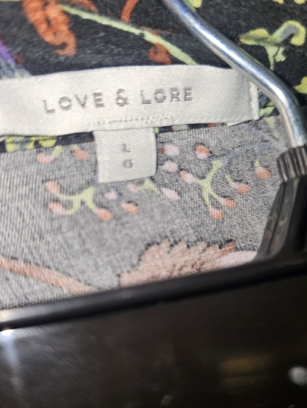 Love & Lore Floral Pajama Set - Picture 3 of 9